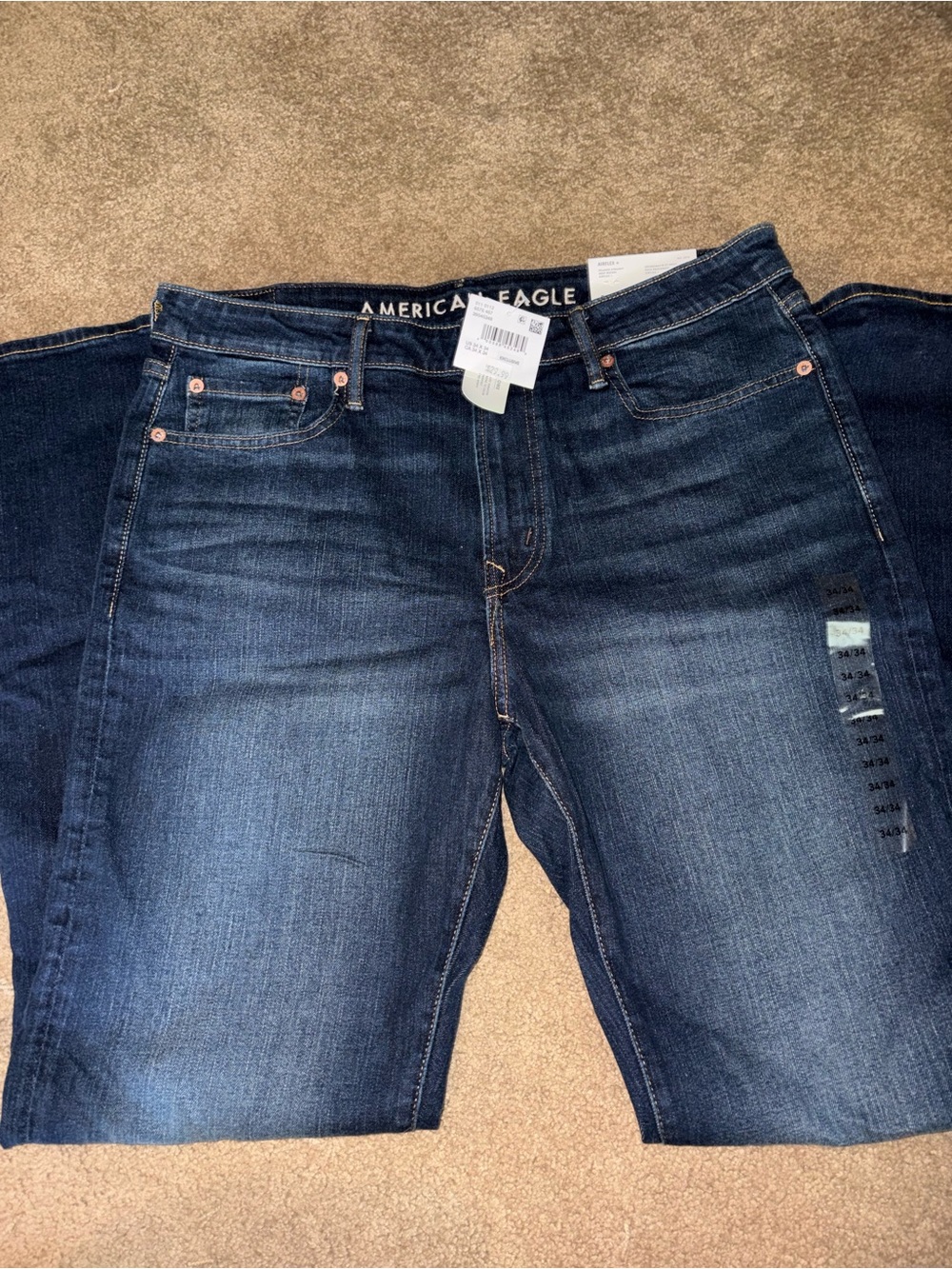 American Eagle Outfitters Men's Indigo Slim Jeans